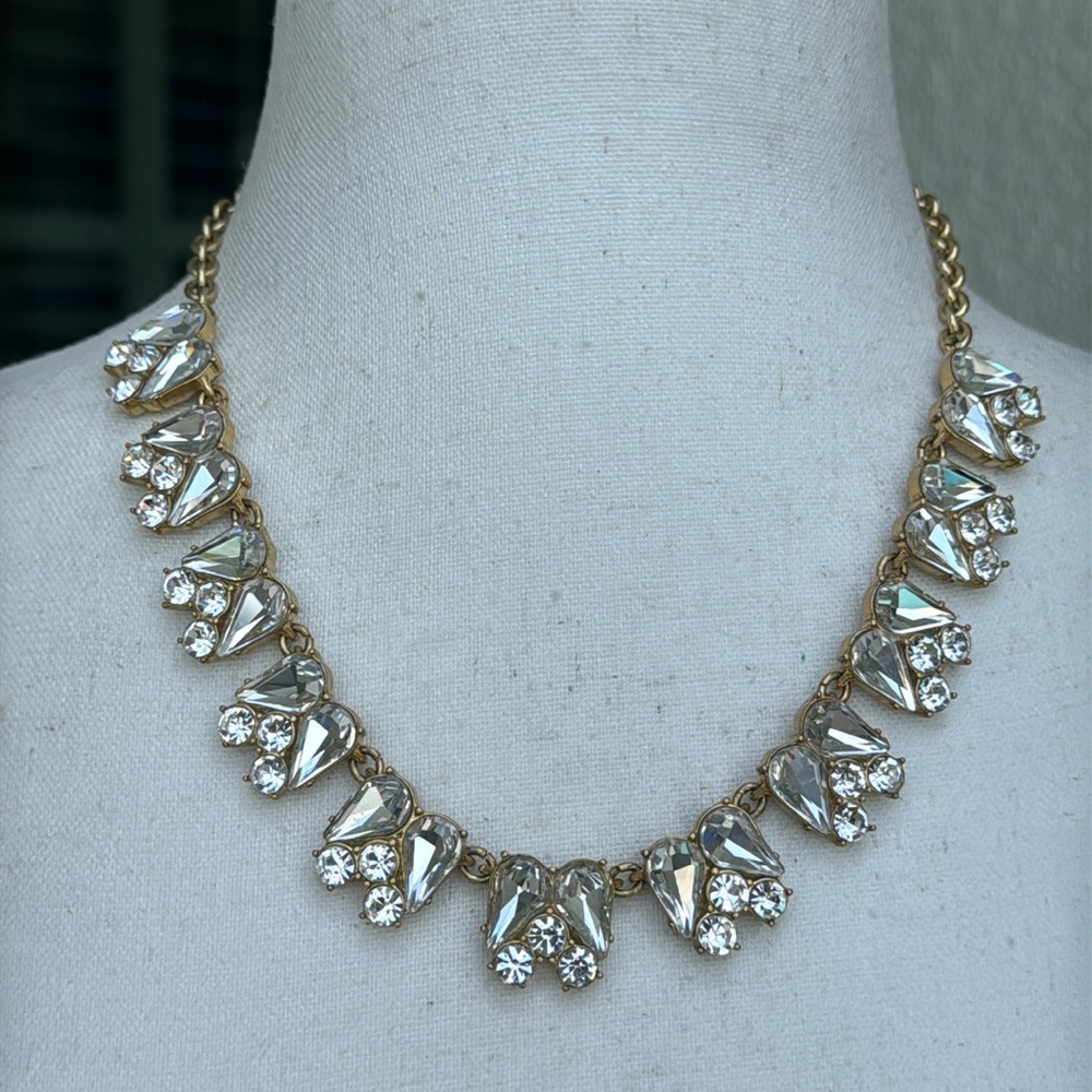 J. Crew rhinestone necklace